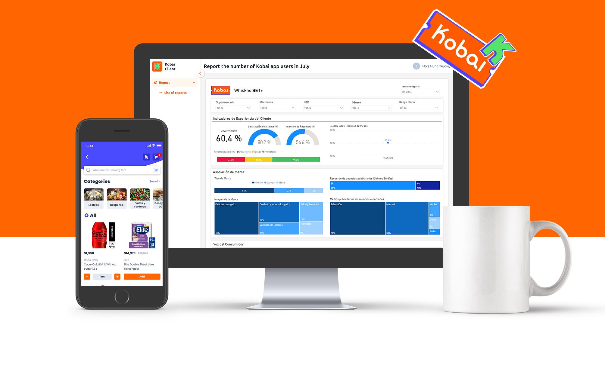 Kobai Mobile App / CMS