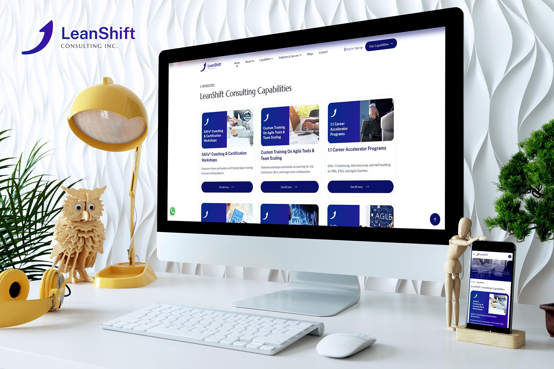 LeanShift Consulting Website